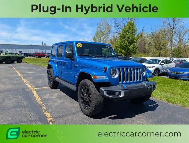 2022 Jeep Wrangler 4xe Unlimited Sahara 4x4 for sale in Farmington, NY