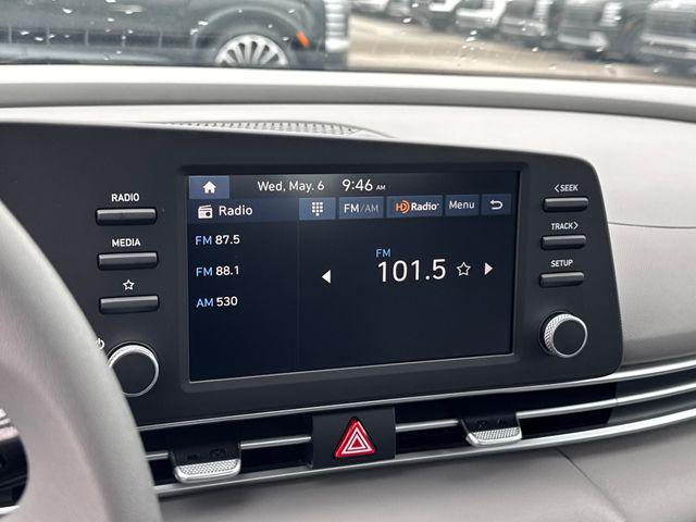 2026 Hyundai Elantra Hybrid Blue