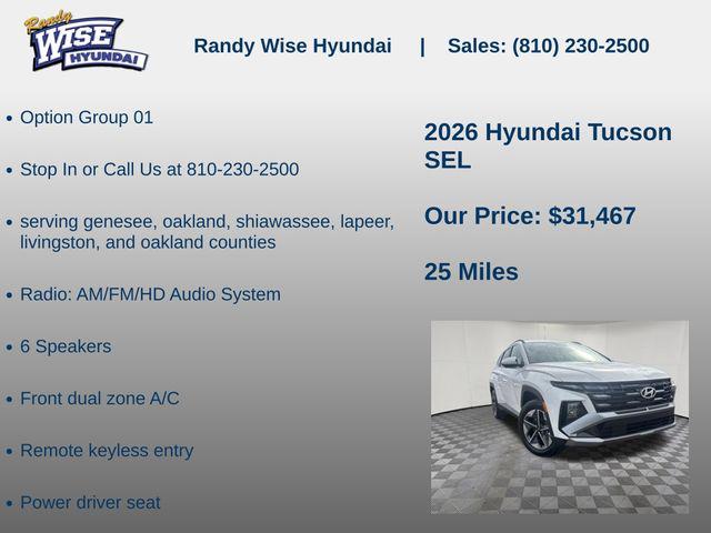 2026 Hyundai Tucson SEL