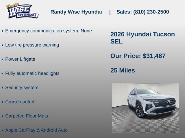 2026 Hyundai Tucson SEL