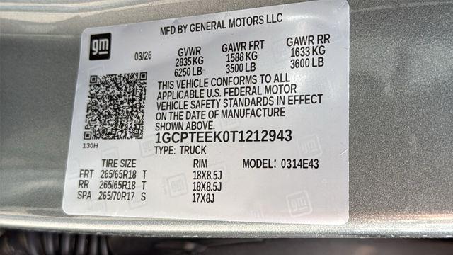 2026 Chevrolet Colorado Trail Boss, 4WD
