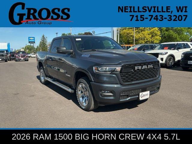 2026 RAM Ram 1500 RAM 1500 BIG HORN CREW CAB 4X4 57 BOX