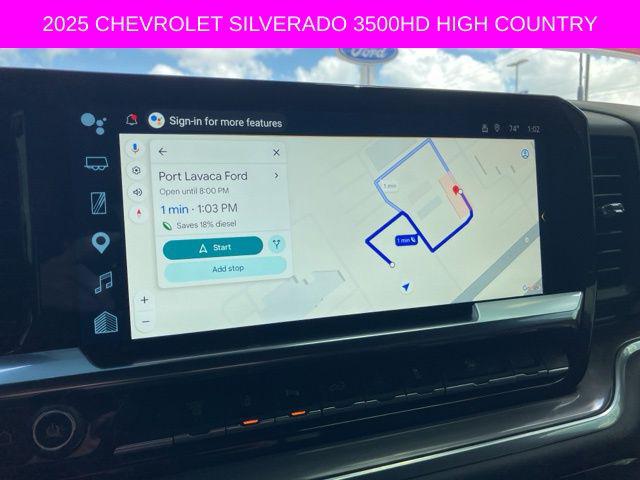 2025 Chevrolet Silverado 3500HD 4WD Crew Cab Long Bed High Country