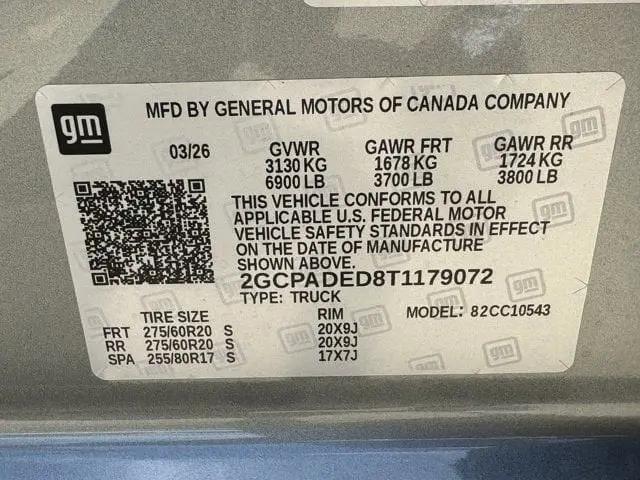 2026 Chevrolet Silverado 1500 2WD Crew Cab Short Bed RST