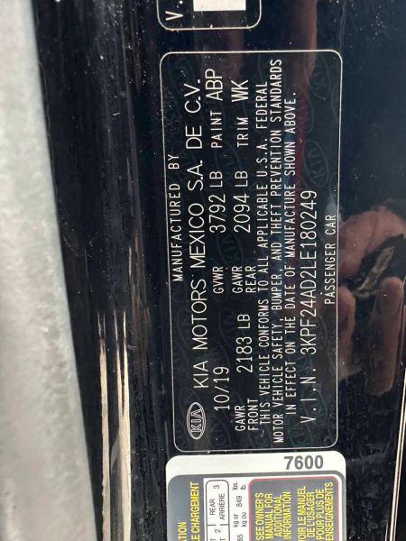 2020 Kia Forte FE