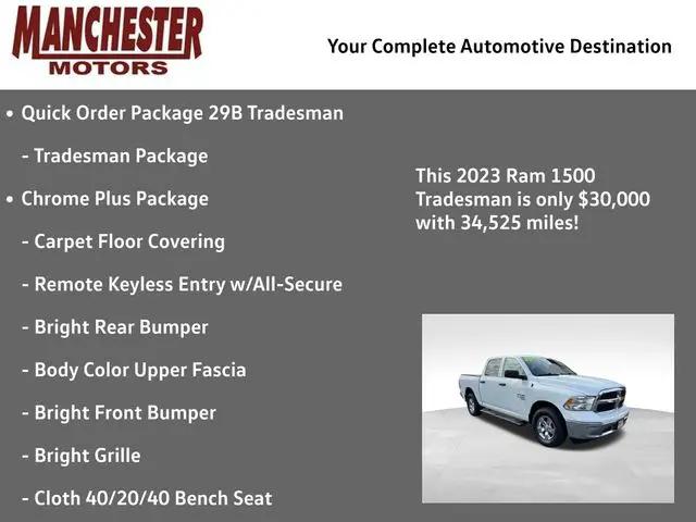 2023 Ram 1500 Classic Tradesman Crew Cab 4x4 5'7" Box