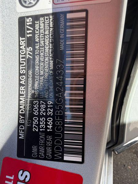 2016 Mercedes-Benz S 550 4MATIC