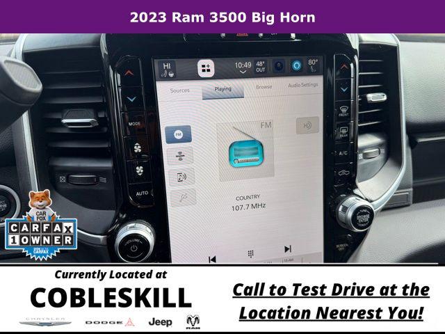 2023 Ram 3500 Big Horn Crew Cab 4x4 8' Box