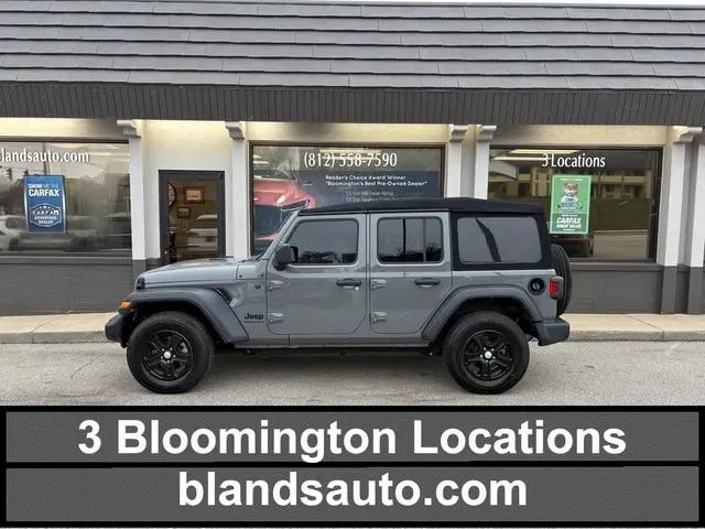 2023 Jeep Wrangler 4-Door Sport S 4x4 for sale in Bloomington, IN