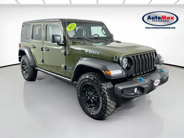 2023 Jeep Wrangler 4xe 4x4 for sale in Marlborough, MA