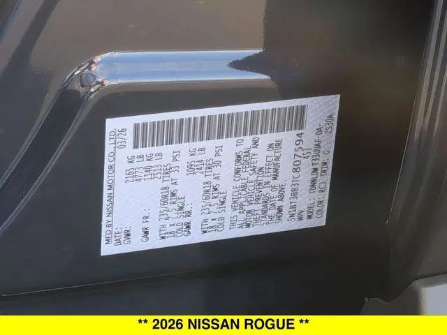 2026 Nissan Rogue SV