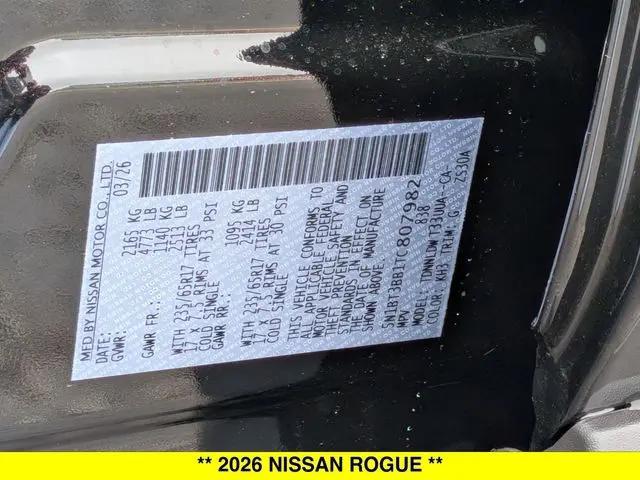 2026 Nissan Rogue Rock Creek