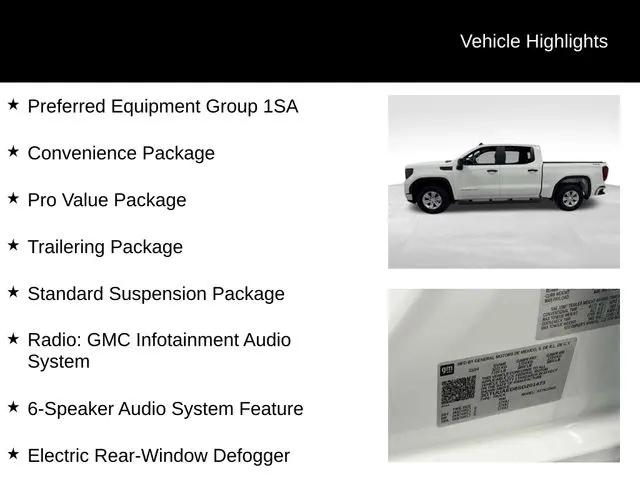 2025 GMC Sierra 1500 4WD Crew Cab Short Box Pro