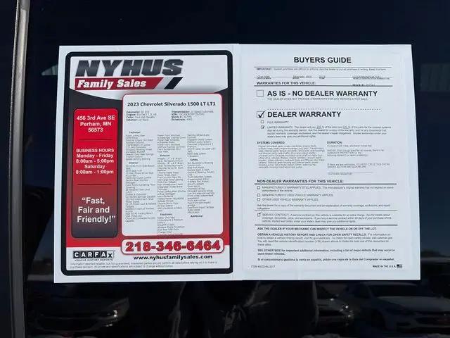 2023 Chevrolet Silverado 1500 4WD Crew Cab Standard Bed LT