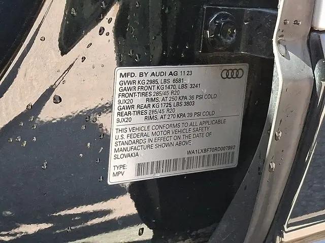 2024 Audi Q7 Premium Plus 55 TFSI quattro Tiptronic
