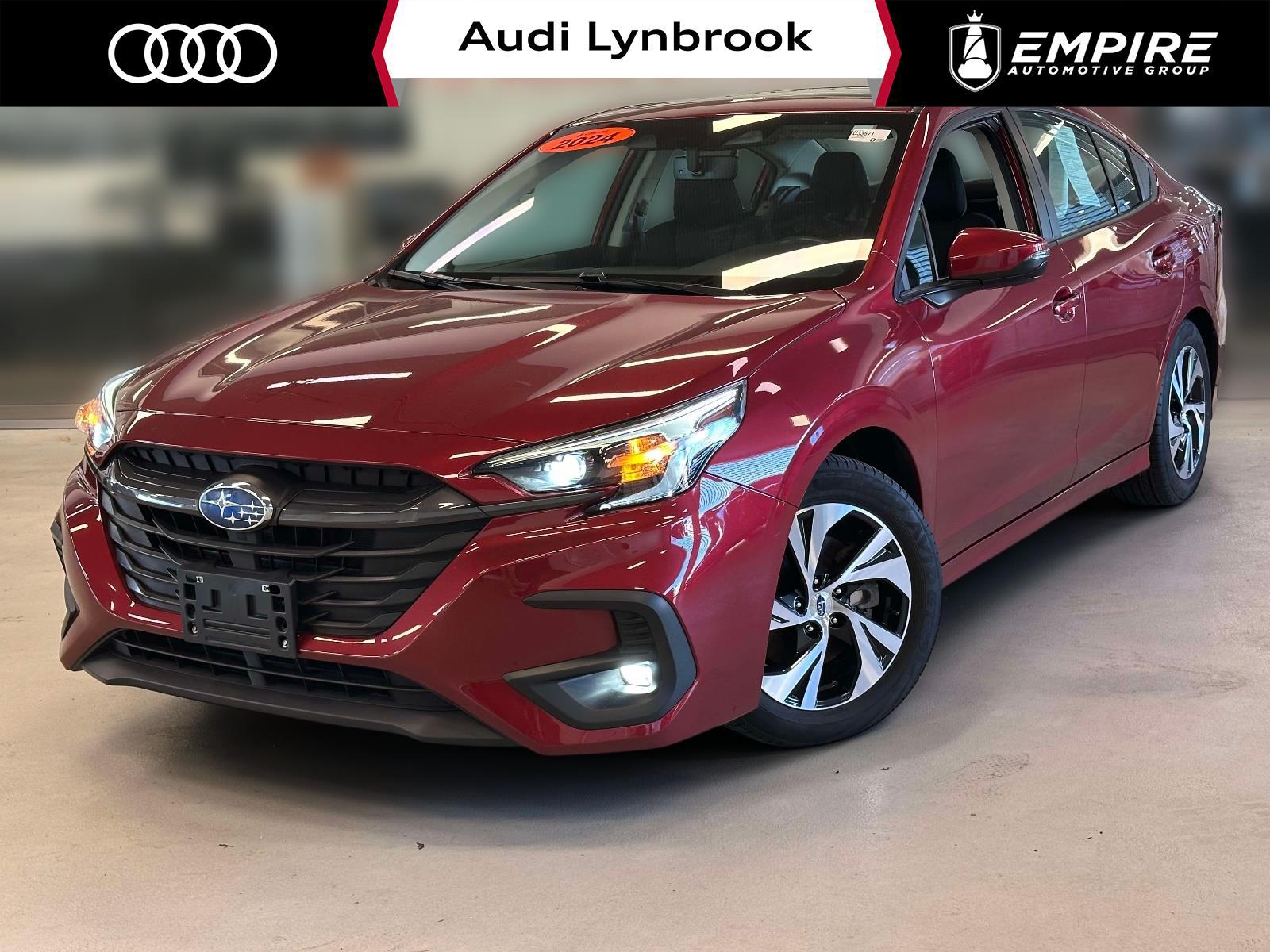 Crimson Red Pearl 2024 Subaru Legacy Premium AWD Sedan All-Wheel Drive Automatic