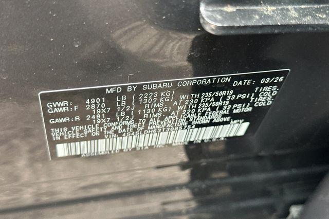 2026 Subaru Forester Sport