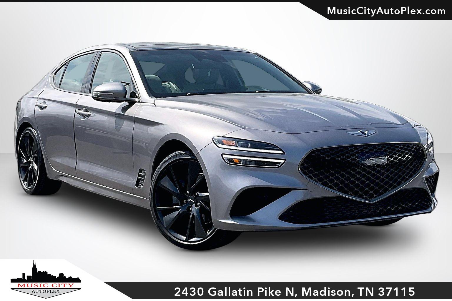 Savile Silver 2023 Genesis G70 2.0T AWD Sedan All-Wheel Drive Automatic