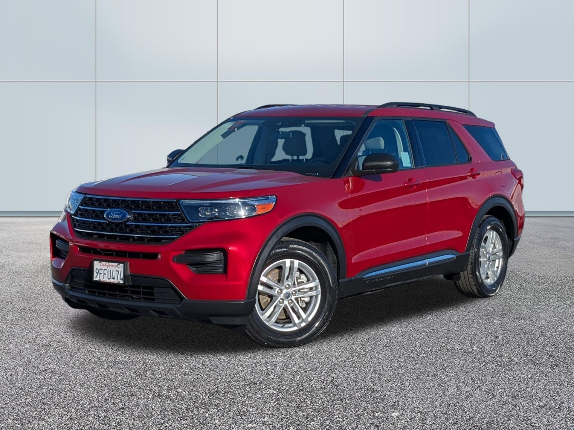 RAPID RED MET TINTED CC 2023 Ford Explorer XLT RWD SUV / Crossover Rear-Wheel Drive Automatic