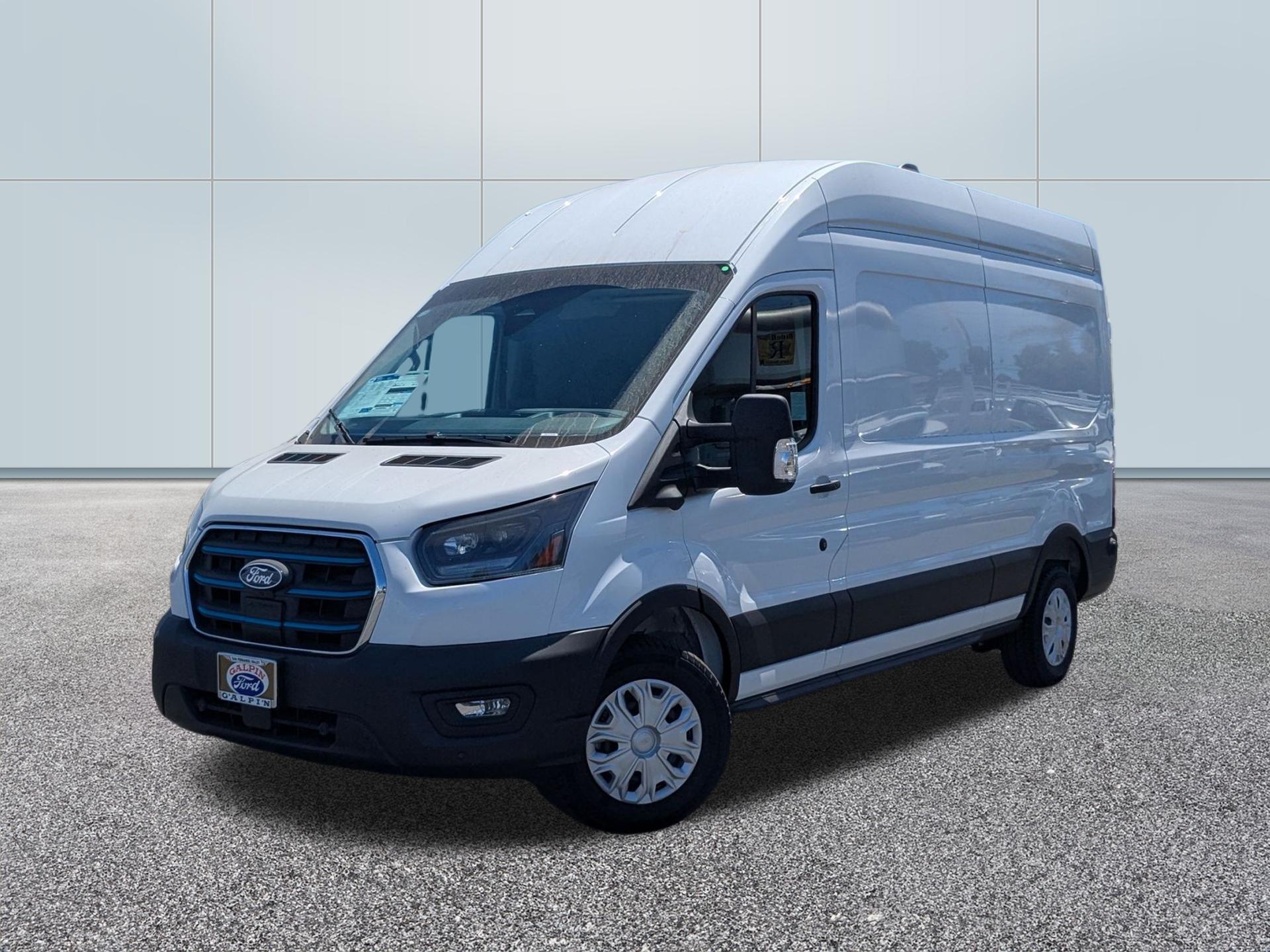 OXFORD WHITE 2026 Ford E-Transit 350 High Roof LB RWD Van Rear-Wheel Drive 1-Speed Automatic