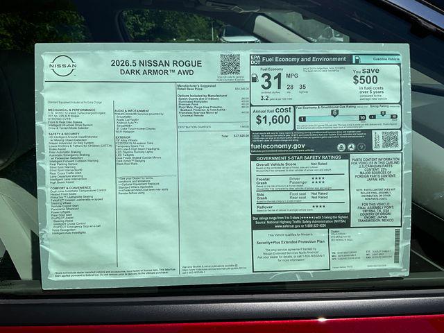 2026 Nissan Rogue Dark Armor