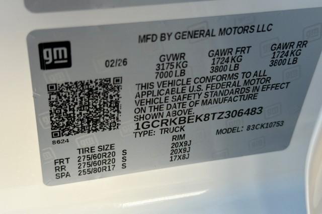 2026 Chevrolet Silverado 1500 4WD Double Cab Standard Bed Custom