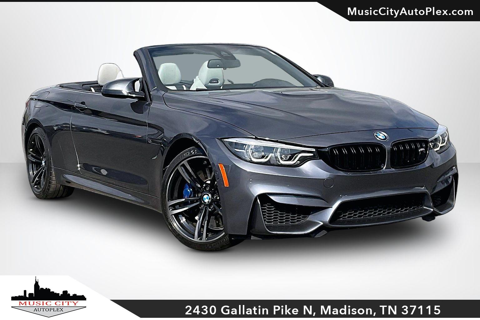 Mineral Gray Metallic 2020 BMW M4 Convertible RWD Convertible Rear-Wheel Drive Automatic