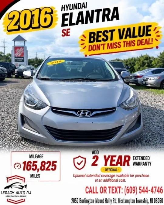 2016 Hyundai Elantra SE for sale in Westampton Township, NJ