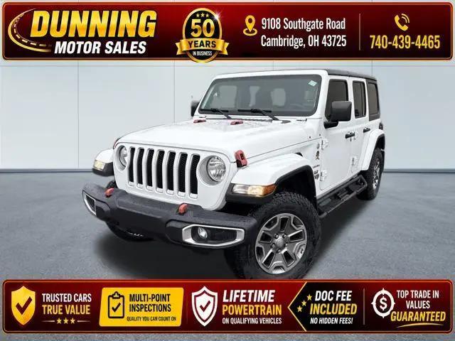2018 Jeep Wrangler Unlimited Sahara 4x4 for sale in Cambridge, OH