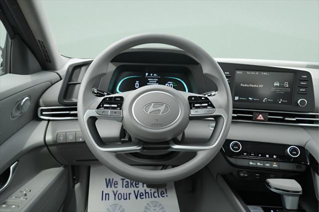 2025 Hyundai Elantra Hybrid Blue