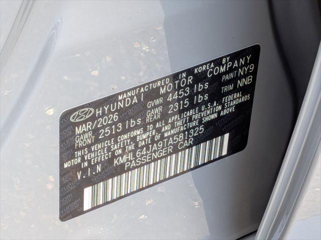 2026 Hyundai Sonata SEL Sport