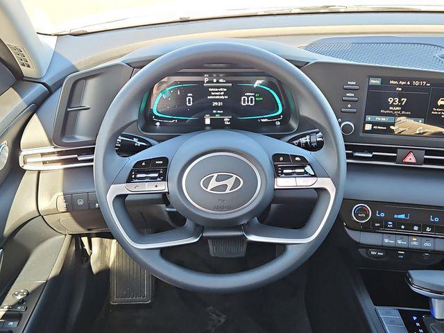 2026 Hyundai Elantra Hybrid Blue