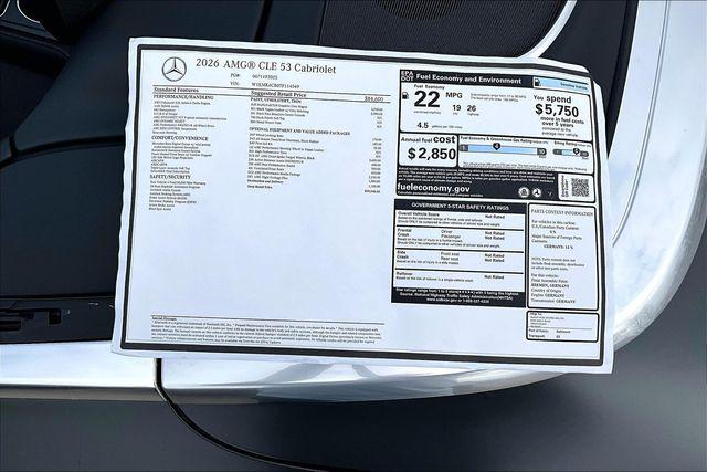 2026 Mercedes-Benz CL CLE 53 AMG