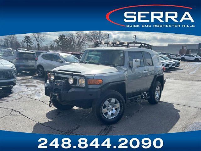 Silver Fresco Metallic 2010 Toyota FJ Cruiser 4WD SUV / Crossover Four-Wheel Drive Automatic