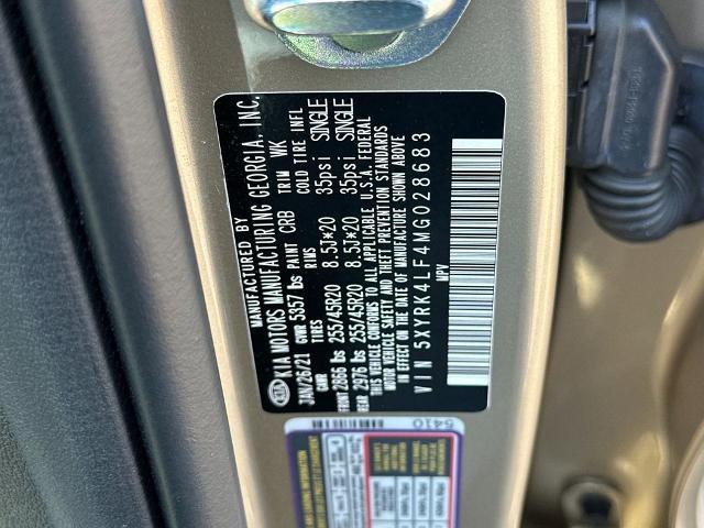 2021 Kia Sorento SX