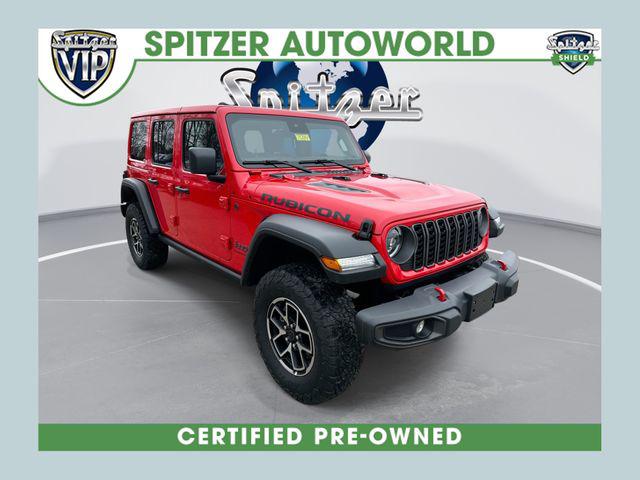 2025 Jeep Wrangler 4-Door Rubicon 4x4 for sale in Hartville, OH