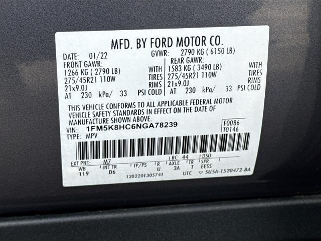 2022 Ford Explorer Platinum