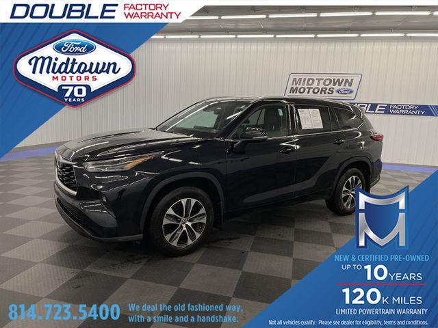 2022 Toyota Highlander XLE for sale in Warren, PA