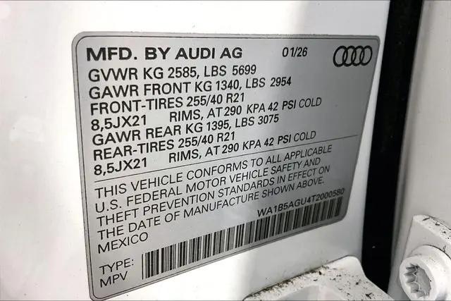 2026 Audi SQ5 Sportback Premium Plus TFSI quattro S tronic