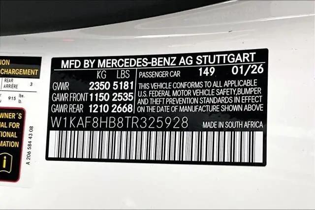 2026 Mercedes-Benz AMG C 43 4MATIC