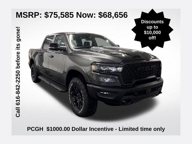 2026 RAM Ram 1500 RAM 1500 REBEL CREW CAB 4X4 57 BOX 2026 RAM Ram 1500 RAM 1500 REBEL CREW CAB 4X4 57 BOX