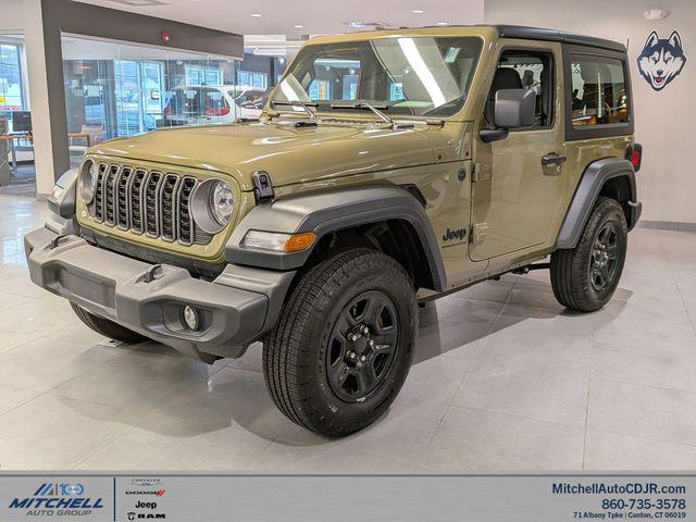 2025 Jeep Wrangler 2-Door Sport 4x4 for sale in Canton, CT
