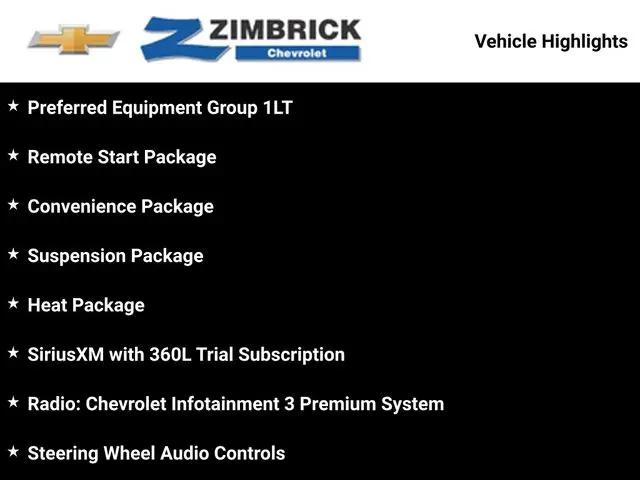 2025 Chevrolet Silverado 2500HD 4WD Crew Cab Long Bed LT