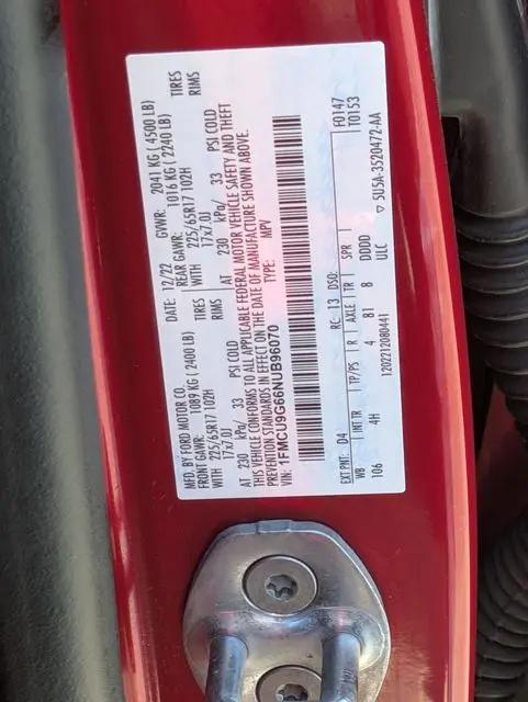 2022 Ford Escape SE