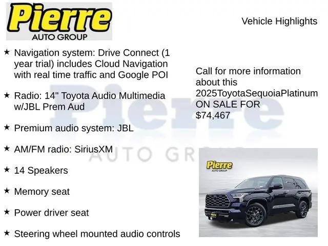 2025 Toyota Sequoia Platinum