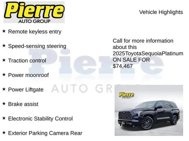 2025 Toyota Sequoia Platinum