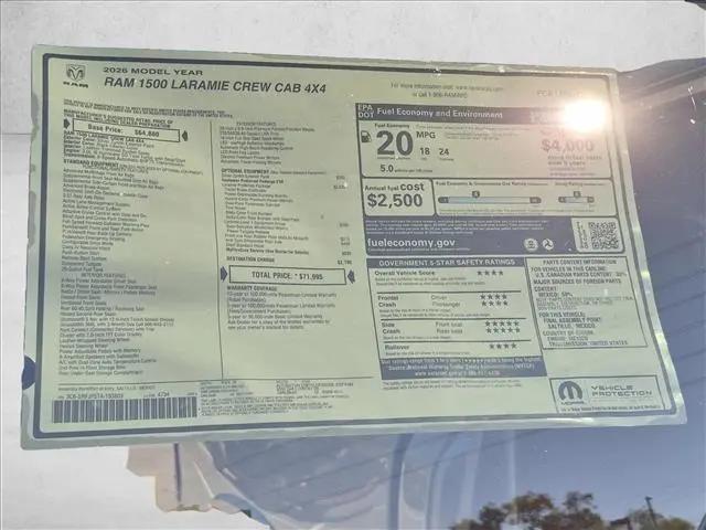 2026 Ram 1500 Laramie