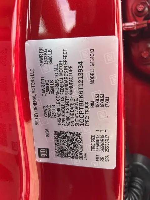 2026 Chevrolet Colorado WT, 4WD