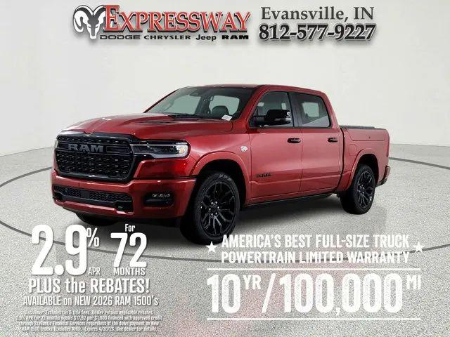 2026 Ram 1500 Limited Crew Cab 4x4 5'7" Box for sale in Evansville, IN