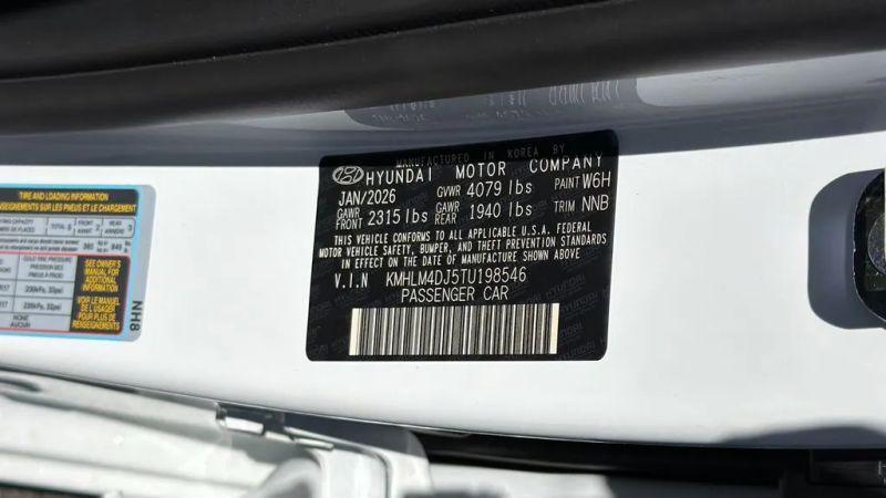 2026 Hyundai Elantra Hybrid SEL Sport